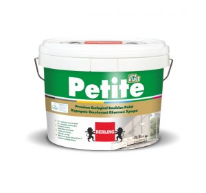 PETITE MATT Λευκό 3 lt- Οικολογικό πλαστικό ματ χρώμα