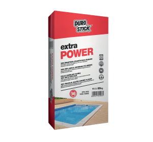 Durostick Extra Power Κόλλα Πλακιδίων Λευκή 25kg
