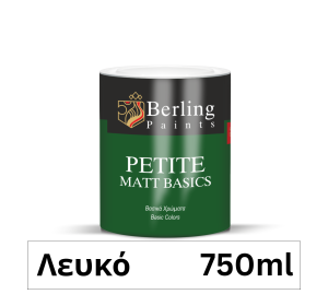 PETITE MATT Λευκό Οικολογικό πλαστικό ματ χρώμα 750ml