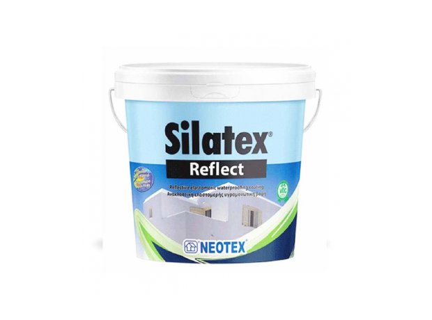 Silatex Reflect 10L Ανακλαστική ελαστομερής υγρομονωτική βαφή