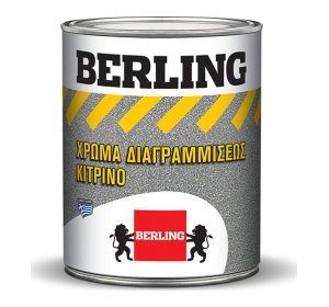 Berling Χρώμα Διαγραμμίσεων 3.1lt Ακρυλικό Κίτρινο