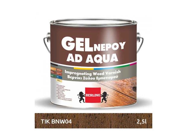 GEL NEPOY TIK 2.5Lt -Βερνίκι ξύλου εμποτισμού