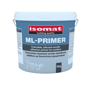 ML-PRIMER 15kg Λευκό. Σιλικονουχο ακρυλικό αστάρι