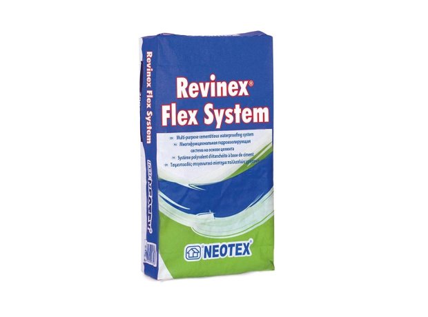 Revinex Flex System A 25kg Τσιμεντοειδές υγρομονωτικό