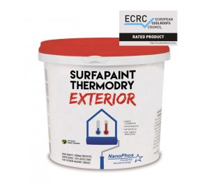 Surfapaint ThermoDry Exterior 3L Θερμοανακλαστικό ψυχρό χρώμα
