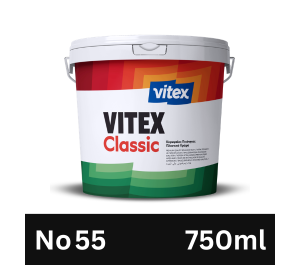 Vitex Classic Πλαστικό Χρώμα No55 Μαύρο 750ml