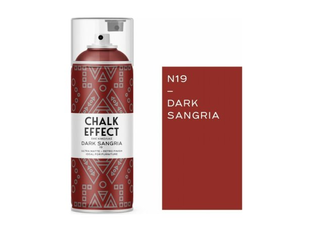 Spray Chalk 400ml N19 Sangria Χρώμα κιμωλίας