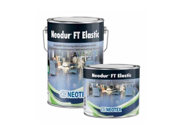 Neodur FT Elastic RAL3009 Κεραμιδί (A)3kg & (B) 2,5kg Πολυουρία