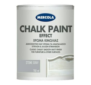 Mercola Chalk Paint Effect Χρώμα Κιμωλίας Stone Grey 750ml