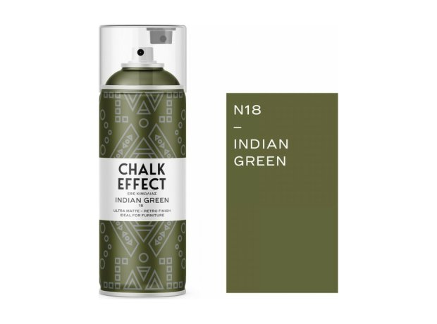 Spray Chalk 400ml N18 Indian Green Χρώμα κιμωλίας