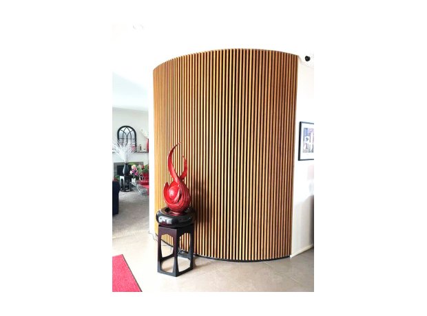 Acoustic mdf 3D Panel comfort 8090 Pecan 0,9/60/278 cm