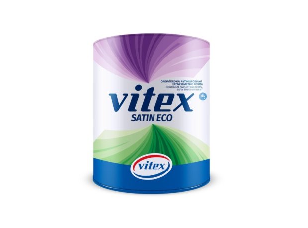 Vitex Satin Eco 10t Λευκό οικολογικό πλαστικό χρώμα