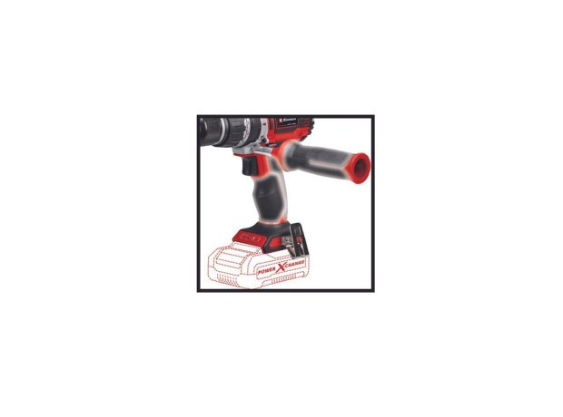 Einhell TP-CD 18/60 Li- i BL Κρουστικό Δραπανοκατσάβιδο Μπαταρίας Solo Brushless 18V