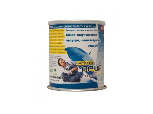 GOMASTIT AQUA PROTECT flex liquid 1.13kg ΓΚΡΙ Σφραγιστικό