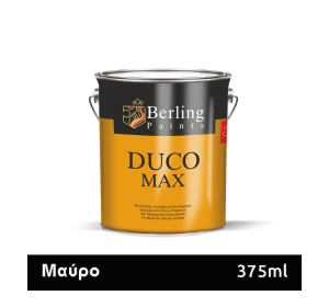 DUCO Μαύρο 375ml Στιλπνό, αντιδιαβρωτικό βερνικόχρωμα