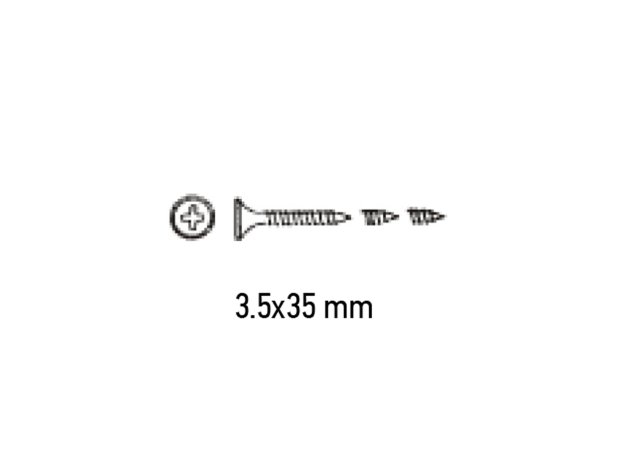 Βίδες TYP 212 TN 3.5x35mm Rigips