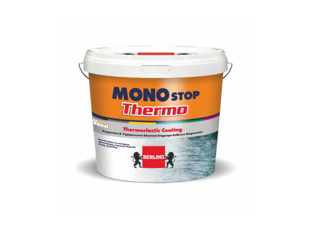MONOSTOP THERMO 3lt Λευκό- Ελαστομερές, Ενεργειακό χρώμα