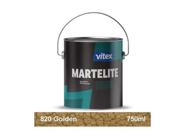MARTELITE 820 GOLDEN 750ml. Σφυρήλατο χρώμα