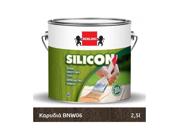 SILICON ΚΑΡΥΔΙΑ 2.5Lt - Βερνίκι εμποτισμού ξύλου