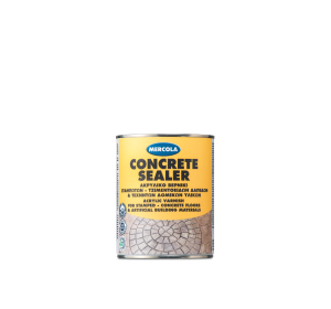Mercola Concrete Sealer Ακρυλικό Βερνίκι Διαλύτου Σταμπωτών Δαπέδων Διάφανο Σατινέ 1Lt