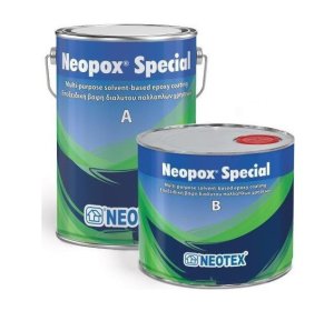 NEOPOX γκρι 7040 SP A 3.750kg χειμερινό & NEOPOX SP B 1.250kg