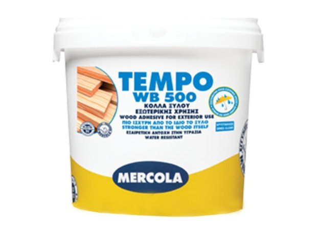 Mercola Tempo WB 500 Ξυλόκολλα Λευκή 5kg