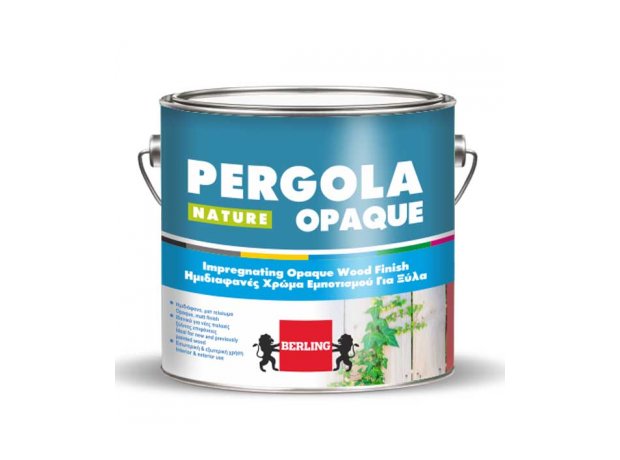 NATURE PERGOLA 2.5Lt -Ημιδιαφανές χρώμα εμποτισμού ξύλου
