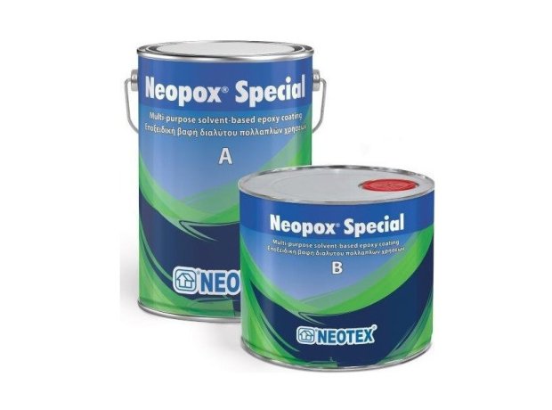 NEOPOX γκρι 7040 SP A 3.750kg χειμερινό & NEOPOX SP B 1.250kg
