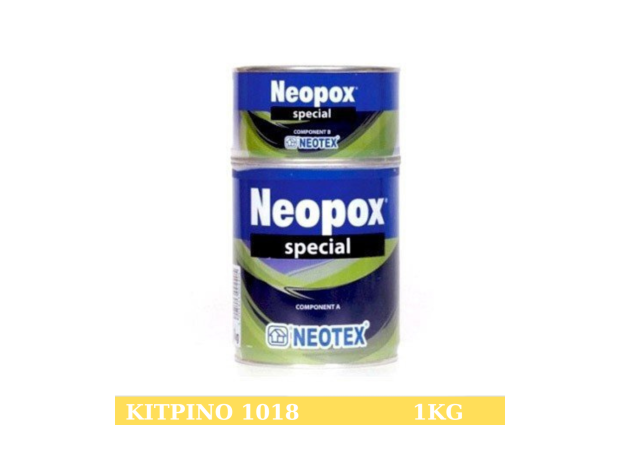 Neopox Special (A+B) 1kg Κίτρινο 1018 Εποξειδική βαφή