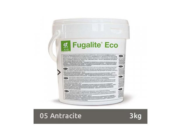 Fugalite Eco 0-10 3kg 05 Ανθρακί. Αρμόστοκος υγρή πορσελάνη