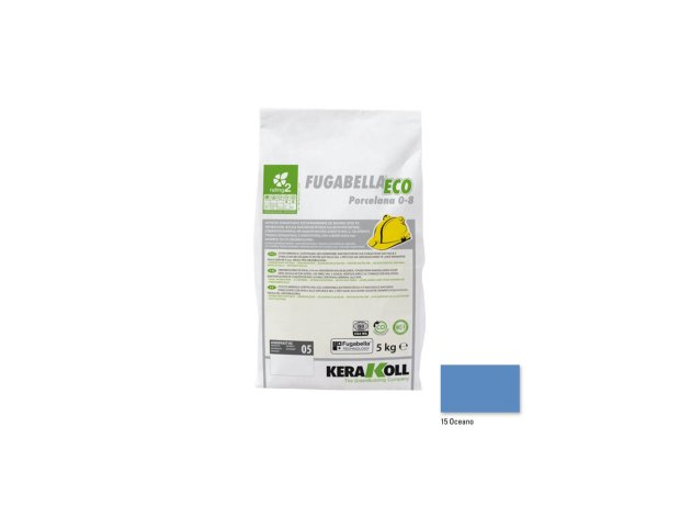 Kerakoll Fugabella Eco Porcelana 0-8 Αρμόστοκος 5kg - 15 Θαλασσί