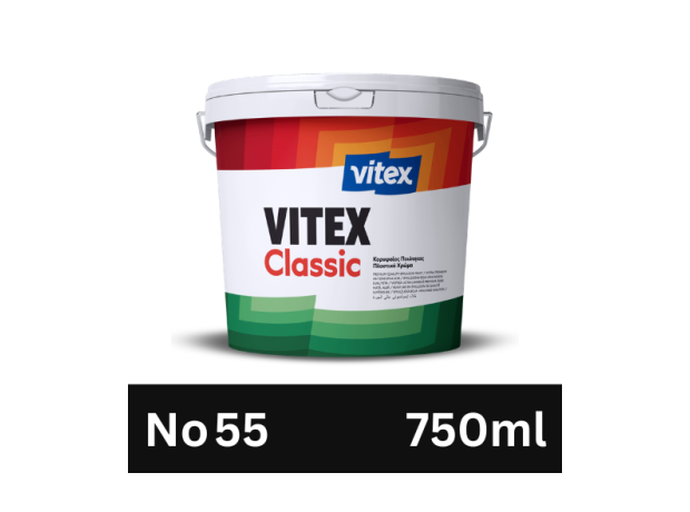 vitex Classic πλαστικό χρώμα εσωτερικών χώρων