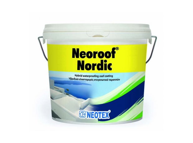 Neoroof Nordic 4kg Υβριδικό στεγανωτικό ταρατσών κεραμιδί