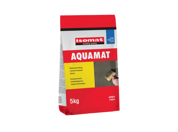 AQUAMAT cement-based, brushable waterproofing slurry