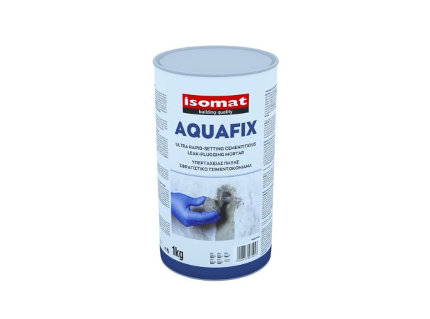 AQUAFIX 1kgRapid-setting cement for instant sealing of water leaks 