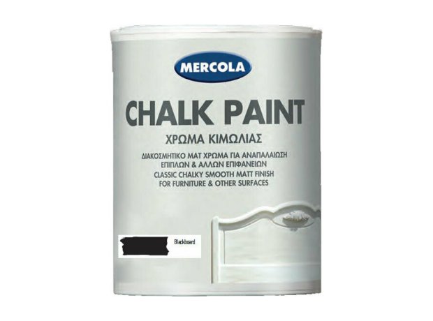 Mercola Chalk Paint Effect Χρώμα Κιμωλίας Blackboard Blackboard Μπεζ 750ml