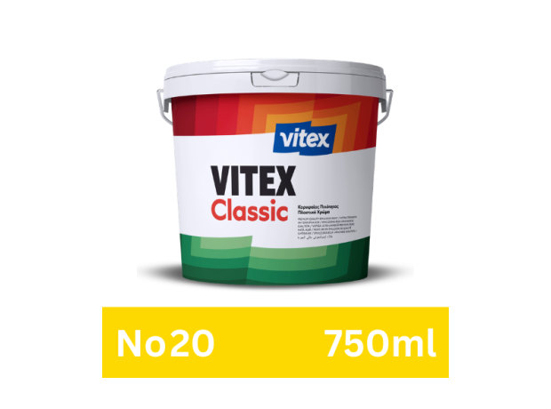 Vitex Classic Πλαστικό Χρώμα No20 Κίτρινο 750ml