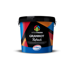 Granikot Refresh 750ml Λευκό ακρυλικό χρώμα εξωτερικής θερμοπρόσοψης