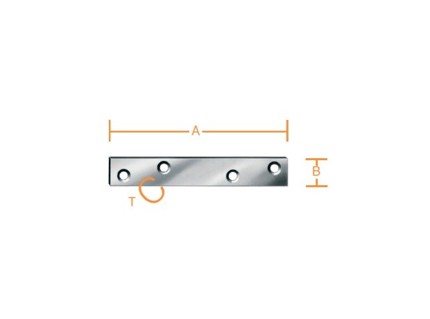 Λαμάκι σύνδεσης γαλβανιζέ 100 x 15mm