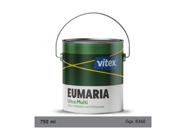 ULTRA MULTI. Υφαλόχρωμα μόνιμου ελλιμενισμού. Grey 750ml