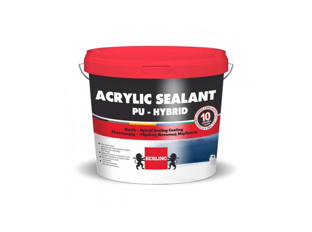 ACRYLIC SEALANT PU HYBRID 0,75L Ελαστομερής μεμβράνη