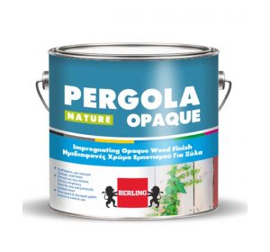 NATURE PERGOLA 0.750Lt -Ημιδιαφανές χρώμα εμποτισμού ξύλου