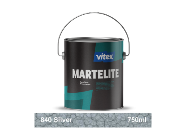 MARTELITE 840 SILVER 750ml Σφυρήλατο χρώμα