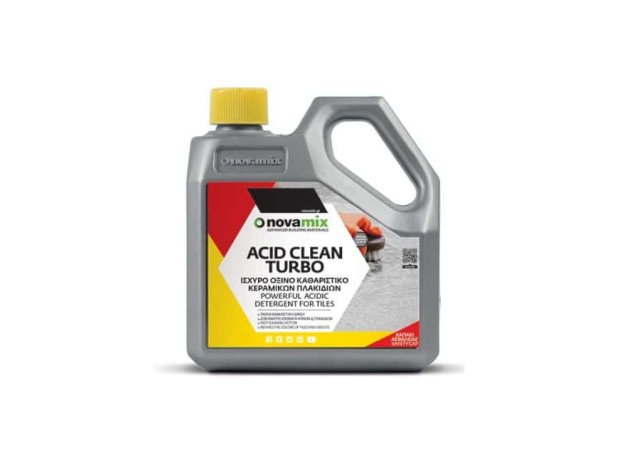 ACID CLEAN TURBO Ισχυρό όξινο καθαριστικό κεραμικών πλακιδίων