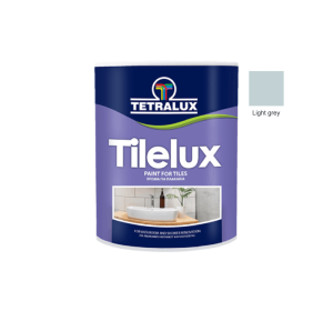 TILELUX Σατινέ ελαφρύ γκρι χρώμα νερού για πλακάκια 750ml