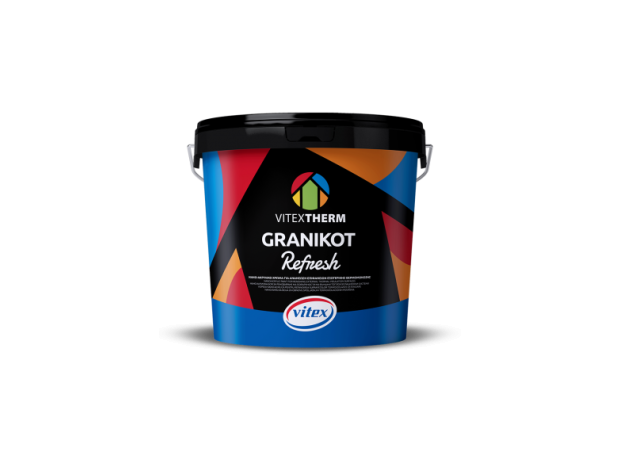 Granikot Refresh 750ml Λευκό ακρυλικό χρώμα εξωτερικής θερμοπρόσοψης