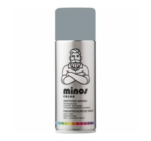 Minos Spray Σπρέι Βαφής Ακρυλικό γκρι σήμανσης 7042 400ml