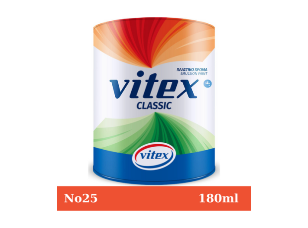 Vitex Classic Πλαστικό Χρώμα No25 Πορτοκαλί 180ml