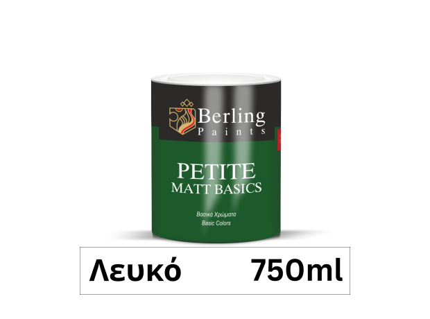 PETITE MATT Λευκό Οικολογικό πλαστικό ματ χρώμα 750ml