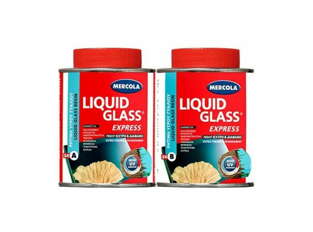 Mercola Liquid Glass Express Ρητίνη Υγρού Γυαλιού 2 Συστατικών 3kg